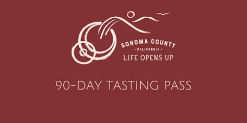Pass di degustazione della contea di Sonoma di 90 giorni
